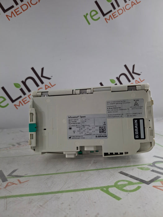 B. Braun Infusomat Space w/AC Adapter Infusion Pump