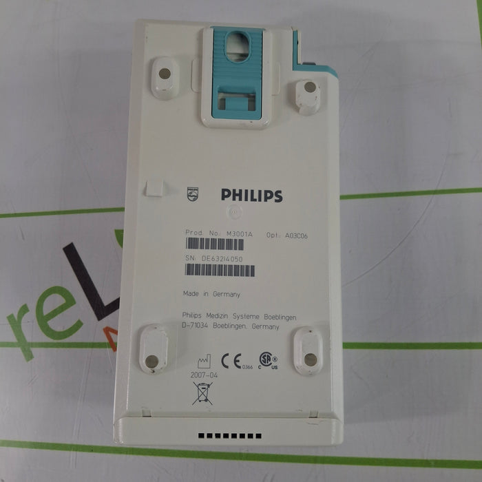 Philips M3001A-A03C06 Masimo SpO2, NIBP, ECG, Temp, IBP MMS Module