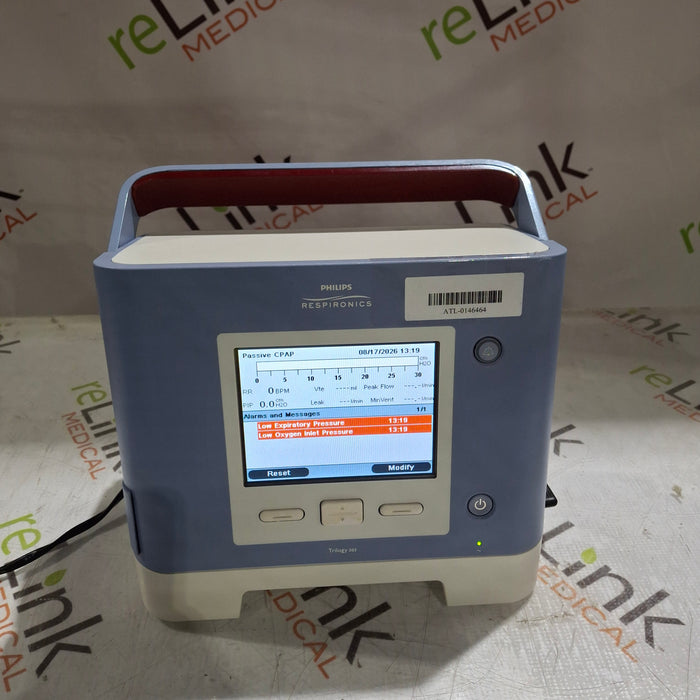 Respironics Trilogy 202 Ventilator