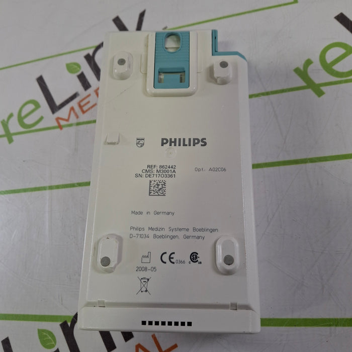 Philips M3001A-A02C06 OxiMax SpO2, NIBP, ECG, Temp, IBP MMS Module