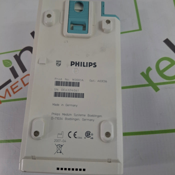 Philips M3001A-A03C06 Masimo SpO2, NIBP, ECG, Temp, IBP MMS Module