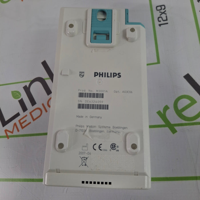 Philips M3001A-A03C06 Masimo SpO2, NIBP, ECG, Temp, IBP MMS Module