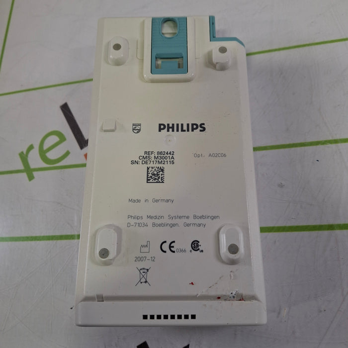Philips M3001A-A02C06 OxiMax SpO2, NIBP, ECG, Temp, IBP MMS Module