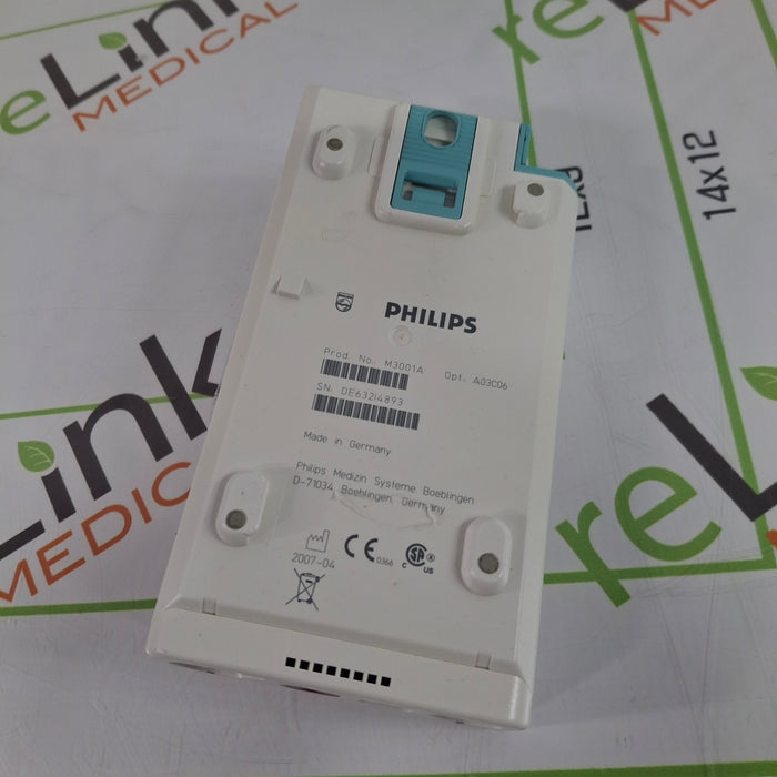 Philips M3001A-A03C06 Masimo SpO2, NIBP, ECG, Temp, IBP MMS Module