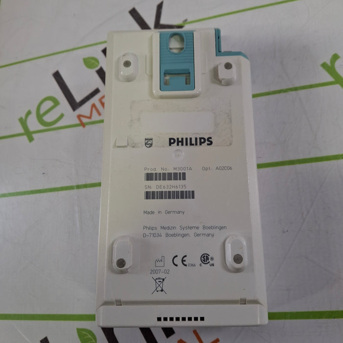 Philips M3001A-A02C06 OxiMax SpO2, NIBP, ECG, Temp, IBP MMS Module