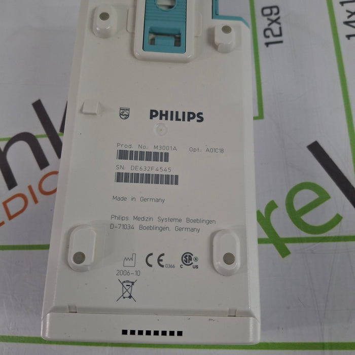 Philips M3001A-A01C18 Fast SpO2, NIBP, 12 lead ECG, Temp, IBP MMS Module