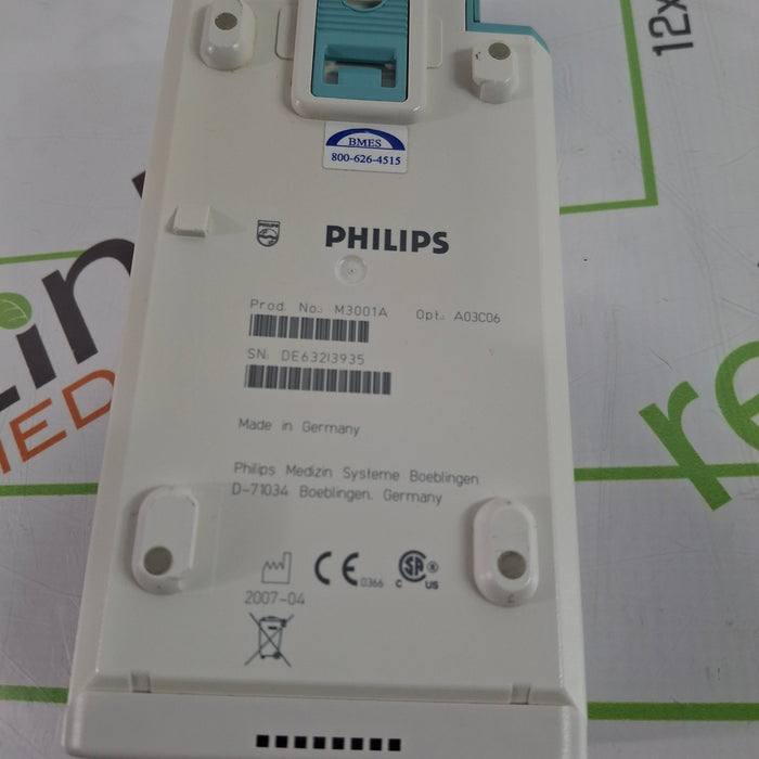 Philips M3001A-A03C06 Masimo SpO2, NIBP, ECG, Temp, IBP MMS Module