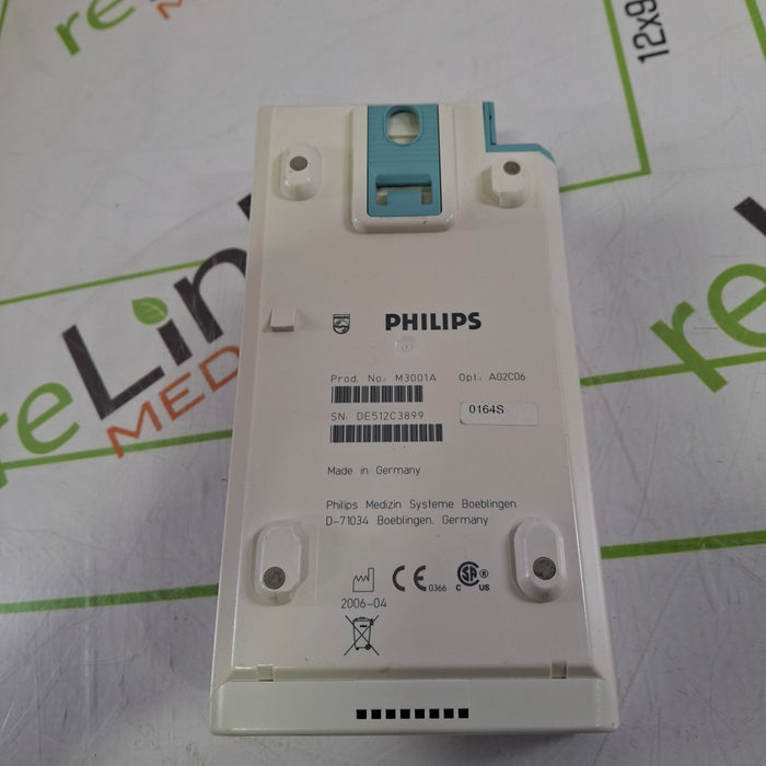 Philips M3001A-A02C06 OxiMax SpO2, NIBP, ECG, Temp, IBP MMS Module
