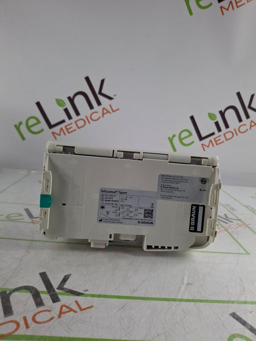 B. Braun Infusomat Space w/AC Adapter Infusion Pump