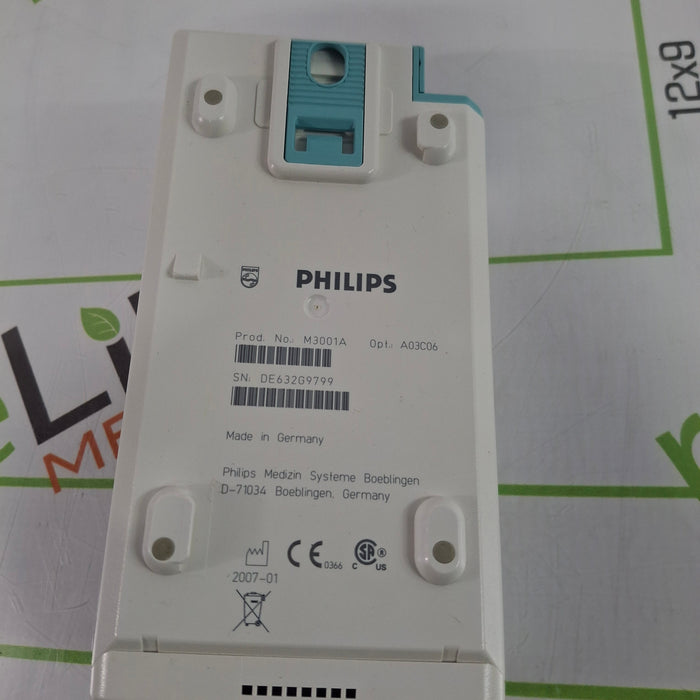 Philips M3001A-A03C06 Masimo SpO2, NIBP, ECG, Temp, IBP MMS Module