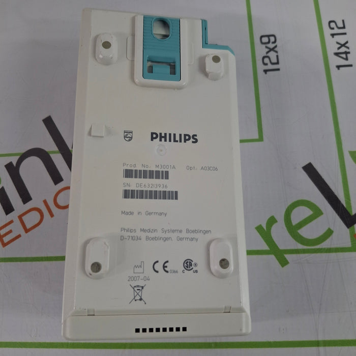 Philips M3001A-A03C06 Masimo SpO2, NIBP, ECG, Temp, IBP MMS Module