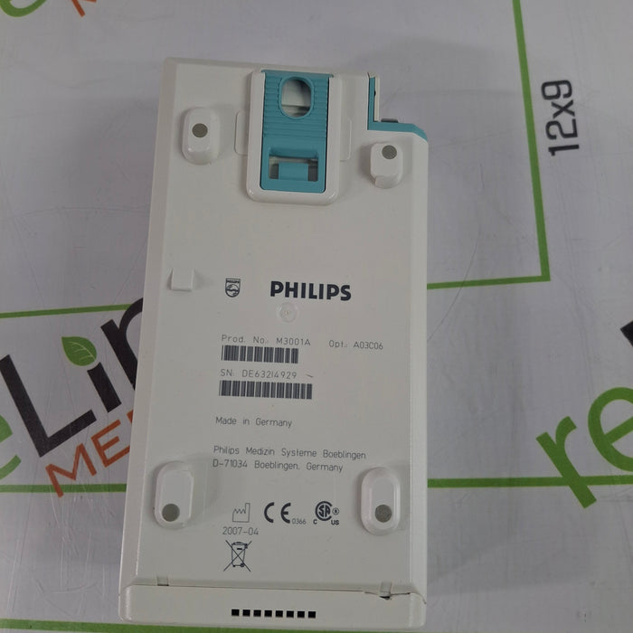 Philips M3001A-A03C06 Masimo SpO2, NIBP, ECG, Temp, IBP MMS Module