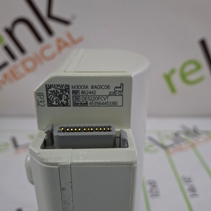 Philips M3001A-A01C06 Fast SpO2, NIBP, ECG, Temp, IBP MMS Module
