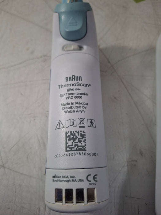 Welch Allyn Braun ThermoScan PRO 6000 Ear Thermometer