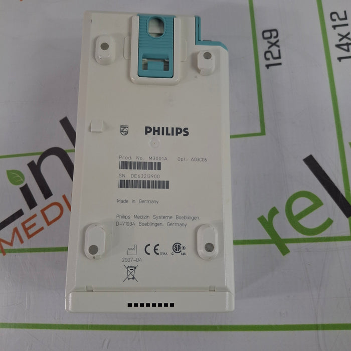 Philips M3001A-A03C06 Masimo SpO2, NIBP, ECG, Temp, IBP MMS Module
