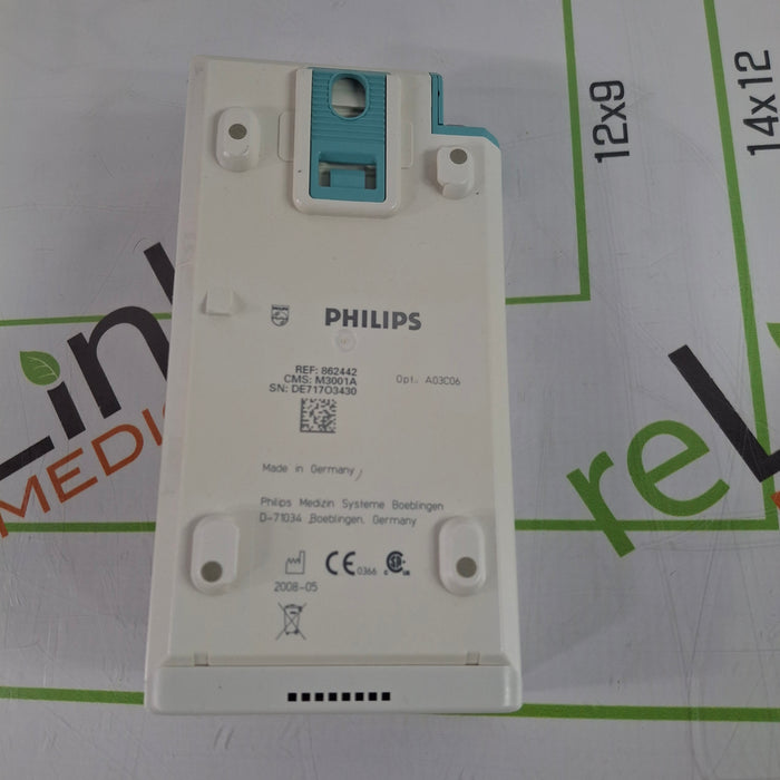 Philips M3001A-A03C06 Masimo SpO2, NIBP, ECG, Temp, IBP MMS Module