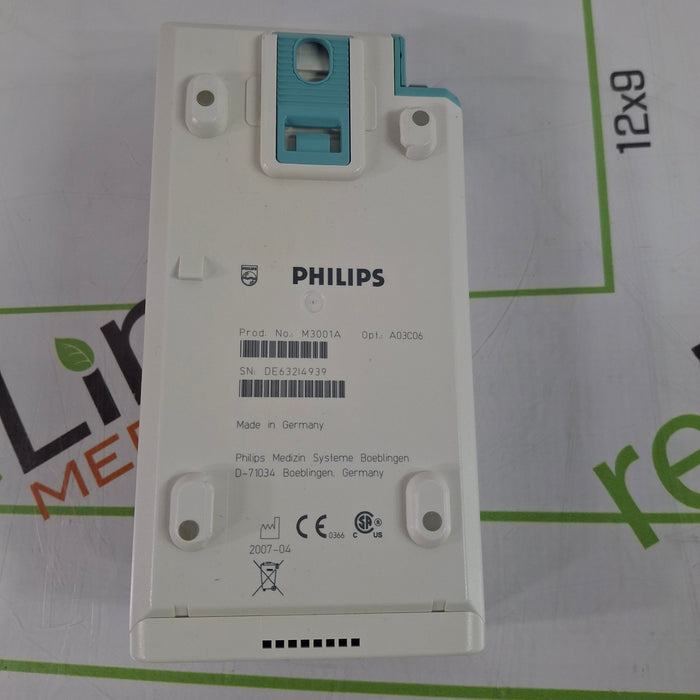 Philips M3001A-A03C06 Masimo SpO2, NIBP, ECG, Temp, IBP MMS Module