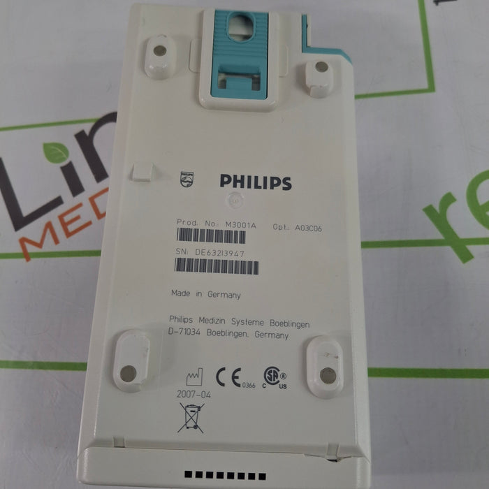 Philips M3001A-A03C06 Masimo SpO2, NIBP, ECG, Temp, IBP MMS Module