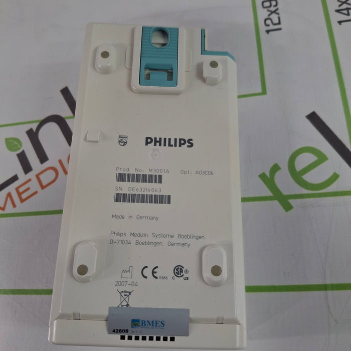 Philips M3001A-A03C06 Masimo SpO2, NIBP, ECG, Temp, IBP MMS Module