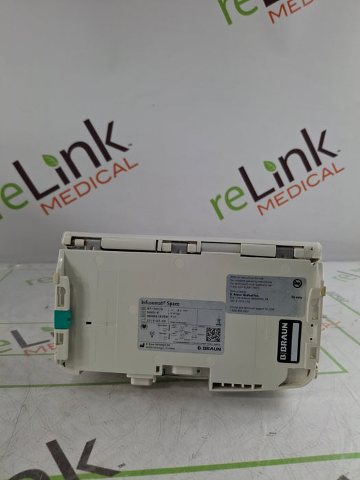 B. Braun Infusomat Space w/AC Adapter Infusion Pump