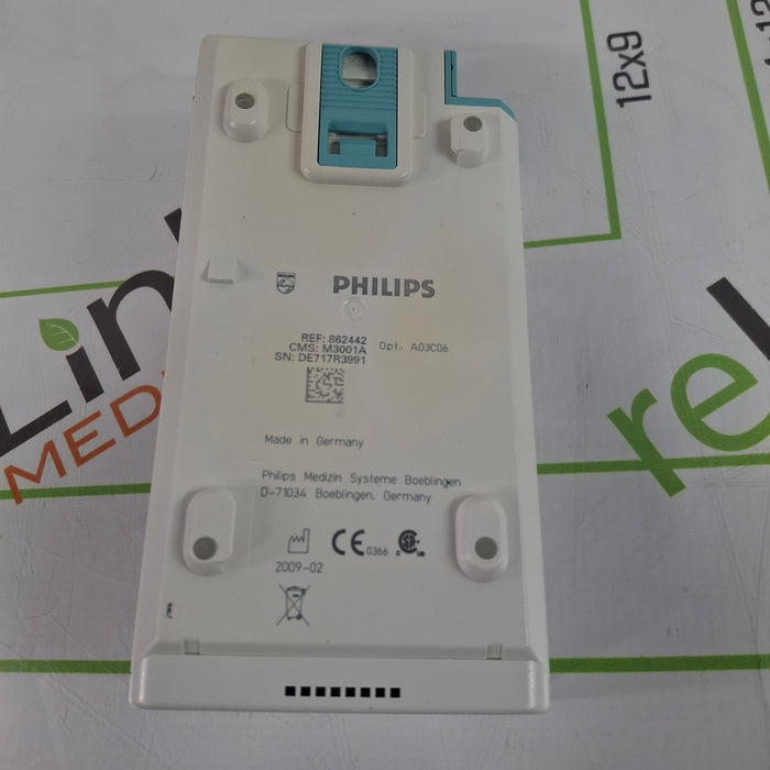 Philips M3001A-A03C06 Masimo SpO2, NIBP, ECG, Temp, IBP MMS Module