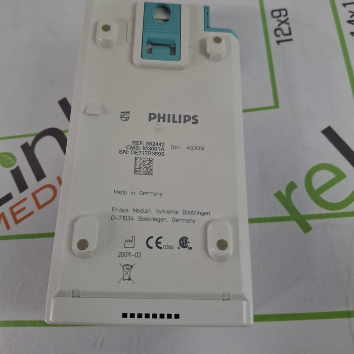 Philips M3001A-A03C06 Masimo SpO2, NIBP, ECG, Temp, IBP MMS Module