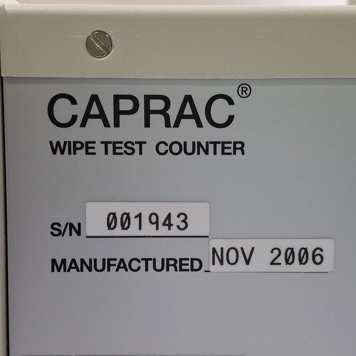Capintec Caprac Wipe Test Counter