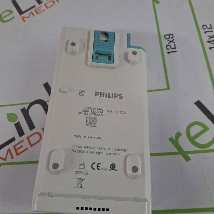 Philips M3001A-A03C06 Masimo SpO2, NIBP, ECG, Temp, IBP MMS Module