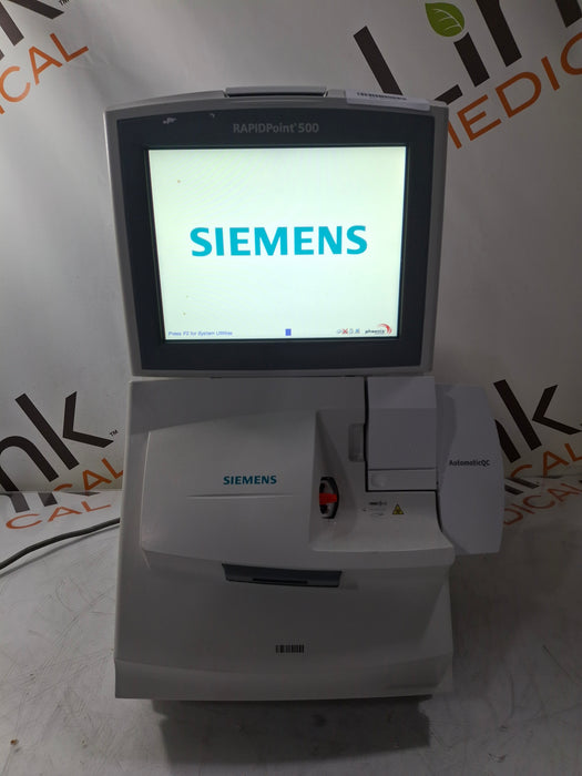 Siemens Rapidpoint 500 Blood Gas Analyzer