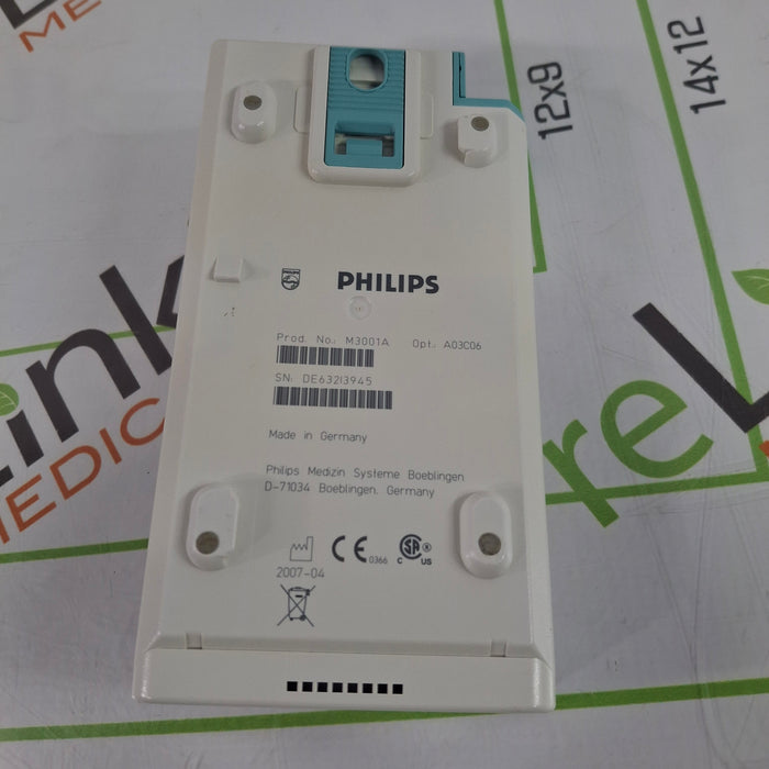 Philips M3001A-A03C06 Masimo SpO2, NIBP, ECG, Temp, IBP MMS Module