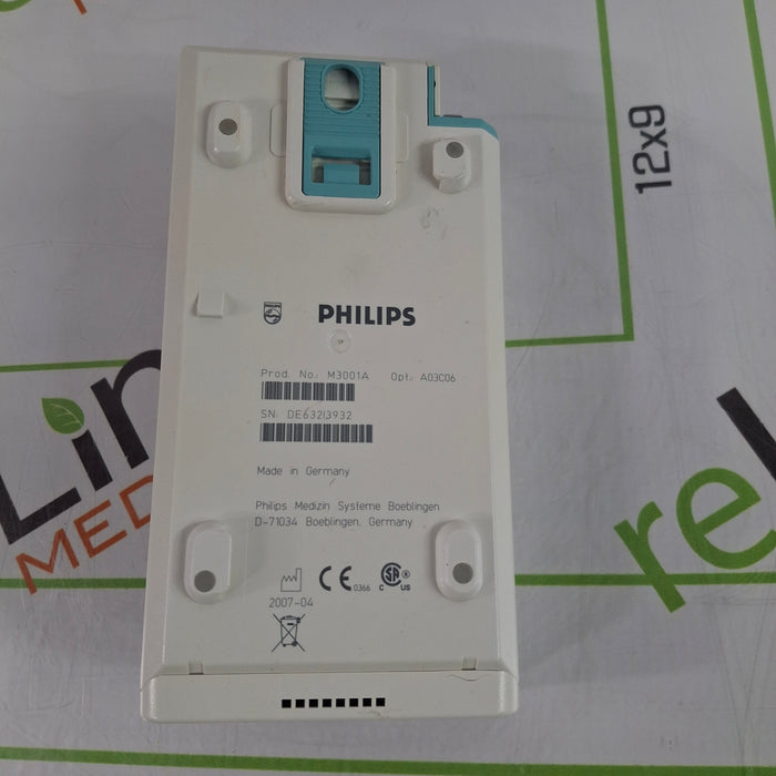 Philips M3001A-A03C06 Masimo SpO2, NIBP, ECG, Temp, IBP MMS Module