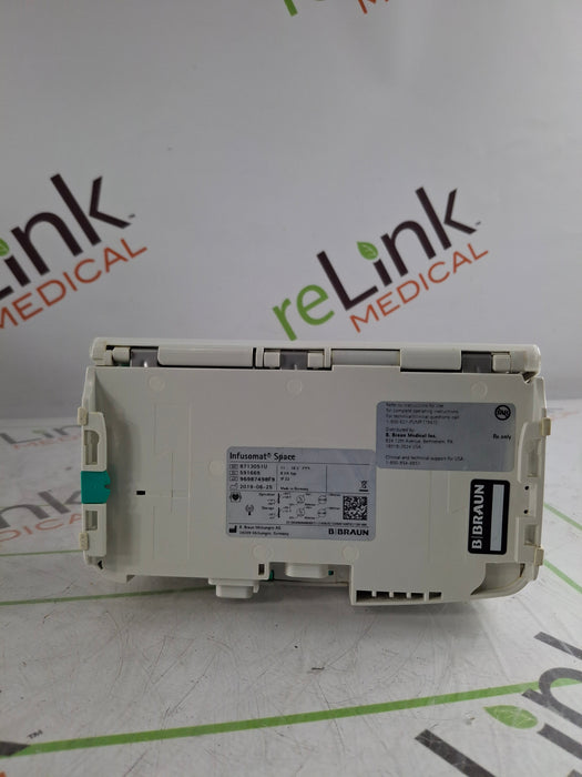 B. Braun Infusomat Space w/AC Adapter Infusion Pump
