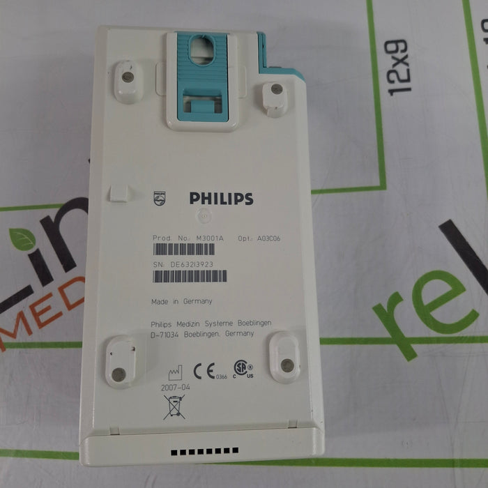 Philips M3001A-A03C06 Masimo SpO2, NIBP, ECG, Temp, IBP MMS Module