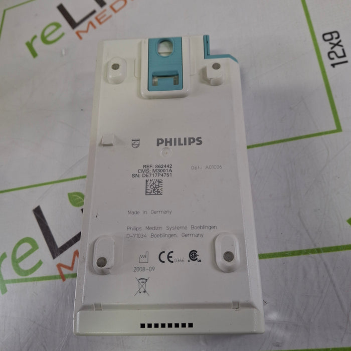 Philips M3001A-A01C06 Fast SpO2, NIBP, ECG, Temp, IBP MMS Module