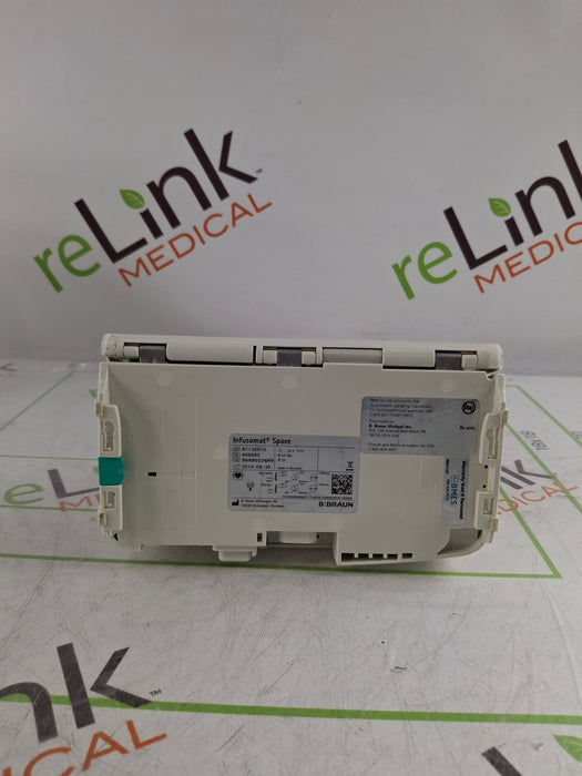 B. Braun Infusomat Space w/AC Adapter Infusion Pump