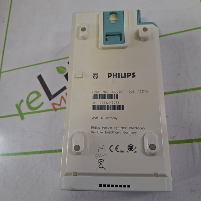 Philips M3001A-A02C06 OxiMax SpO2, NIBP, ECG, Temp, IBP MMS Module