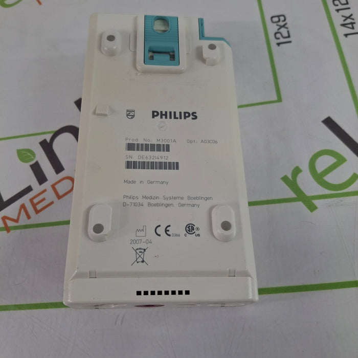Philips M3001A-A03C06 Masimo SpO2, NIBP, ECG, Temp, IBP MMS Module