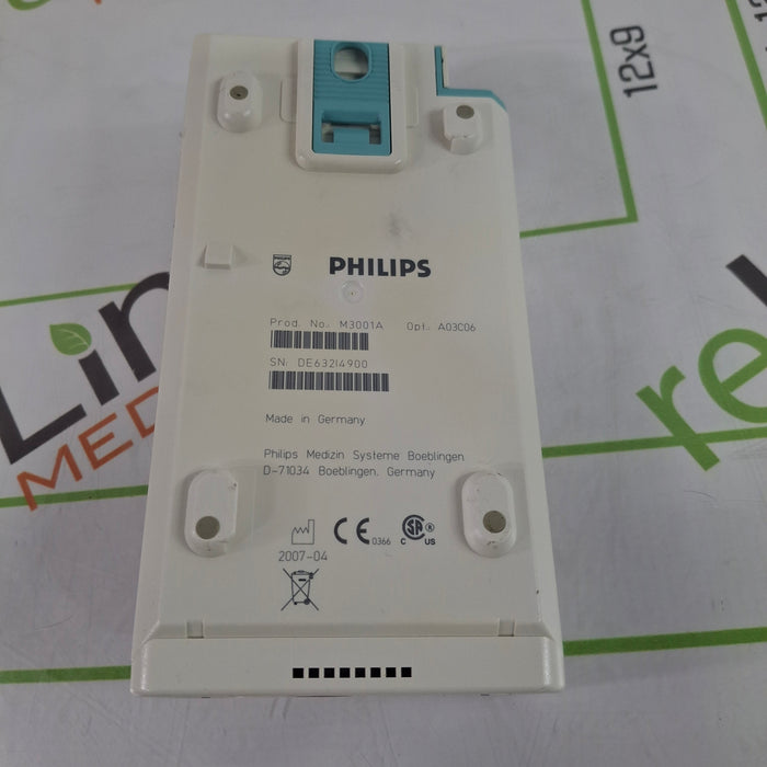 Philips M3001A-A03C06 Masimo SpO2, NIBP, ECG, Temp, IBP MMS Module