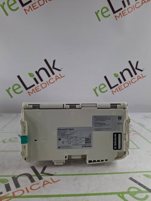 B. Braun Infusomat Space w/AC Adapter Infusion Pump