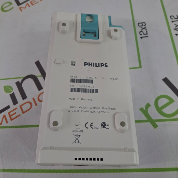 Philips M3001A-A03C06 Masimo SpO2, NIBP, ECG, Temp, IBP MMS Module