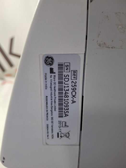GE Healthcare Corometrics 250cx Series Model 259cx-a Fetal Monitor