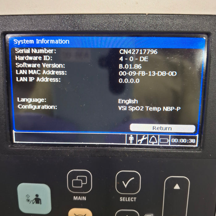 Philips SureSigns VSi Vital Signs Monitor