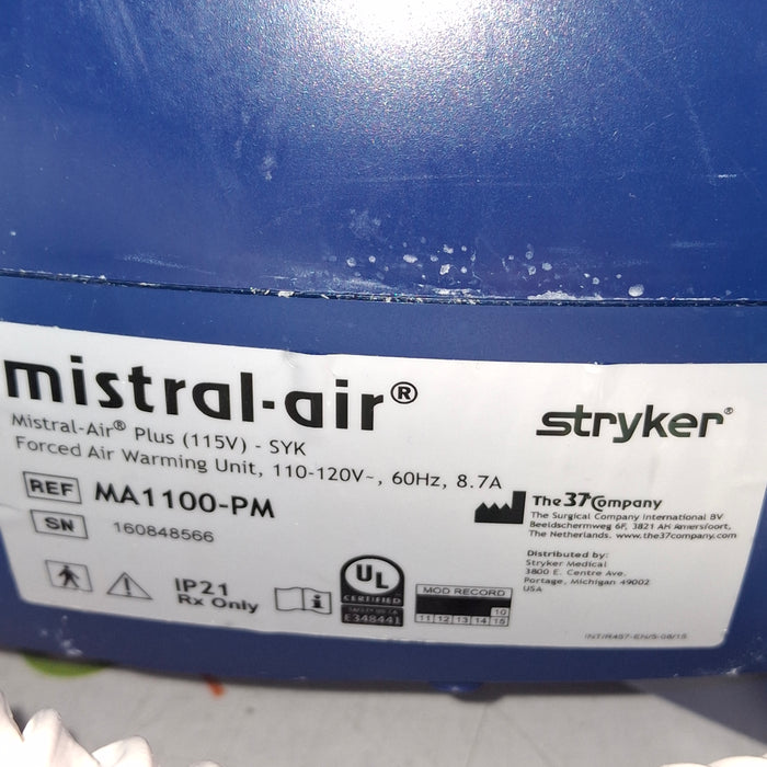 Stryker Mistral-Air Forced Air Warming System