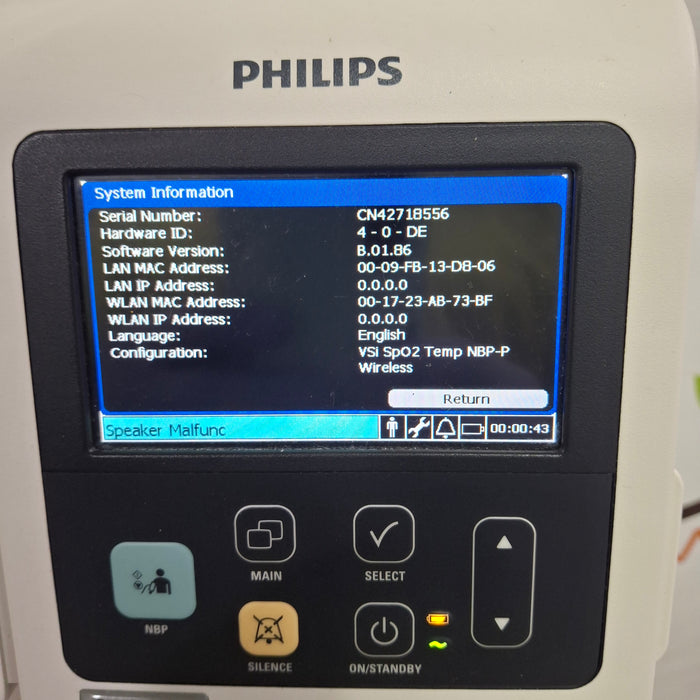 Philips SureSigns VSi Vital Signs Monitor
