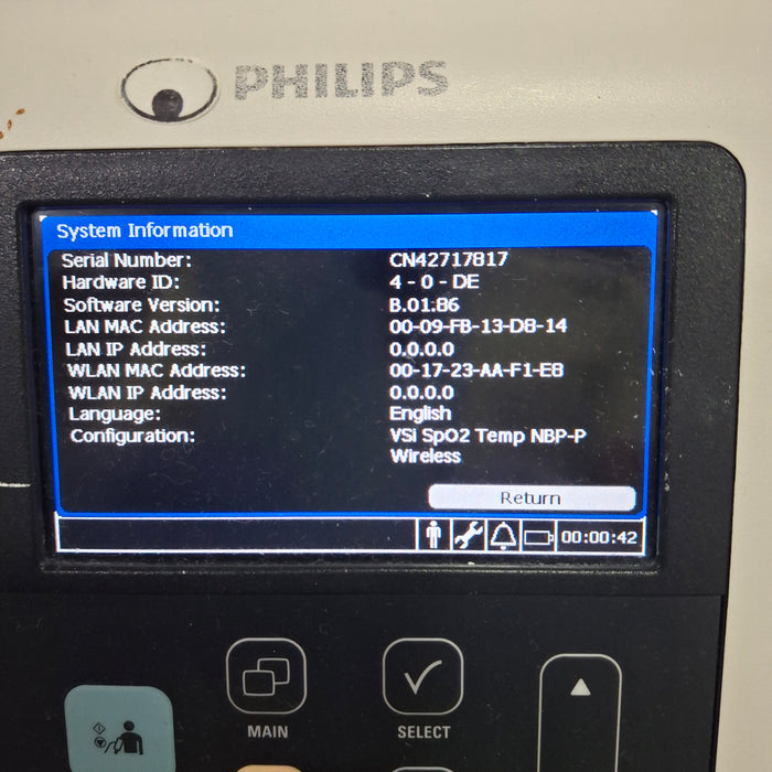 Philips SureSigns VSi Vital Signs Monitor