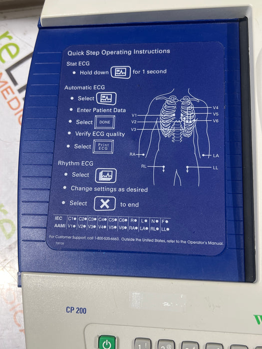 Welch Allyn CP200 ECG
