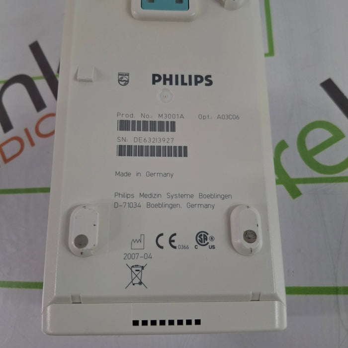 Philips M3001A-A03C06 Masimo SpO2, NIBP, ECG, Temp, IBP MMS Module