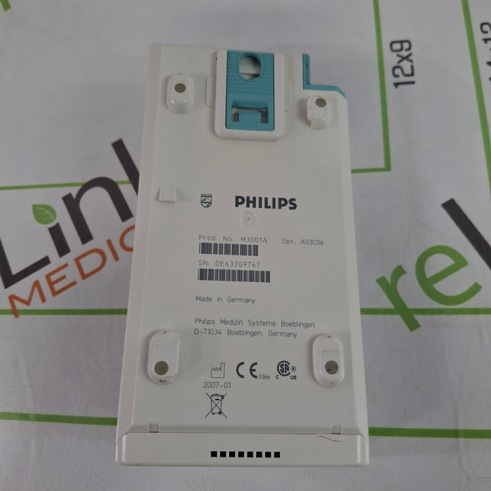 Philips M3001A-A03C06 Masimo SpO2, NIBP, ECG, Temp, IBP MMS Module