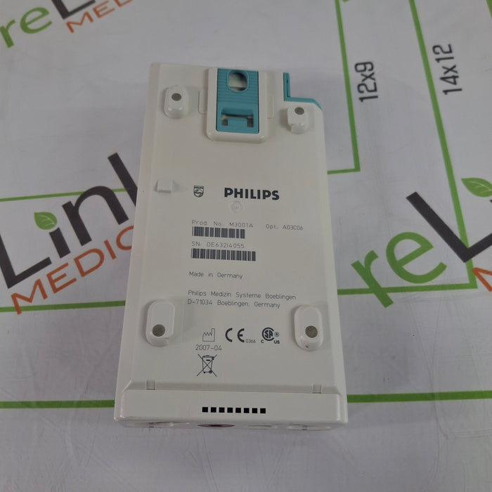 Philips M3001A-A03C06 Masimo SpO2, NIBP, ECG, Temp, IBP MMS Module