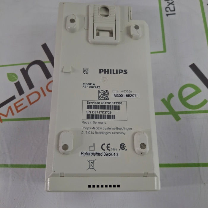 Philips M3001A-A03C06 Masimo SpO2, NIBP, ECG, Temp, IBP MMS Module
